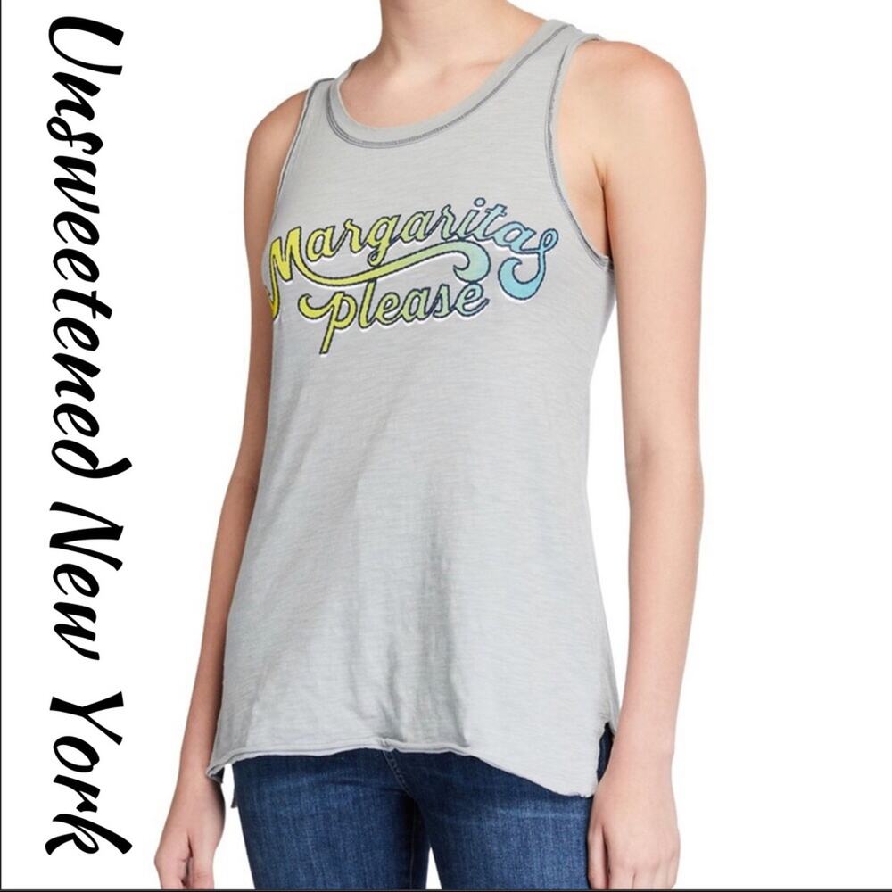 Unsweetened NY Margaritas Please Retro Tank